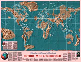 Mapa del futuro del planeta de Gordon Scallion