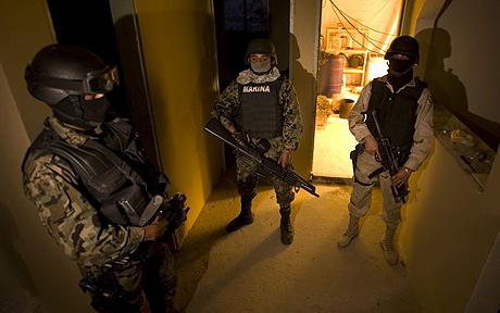 Mexico drugs bust: Mexico in danger of collapse, says US army
